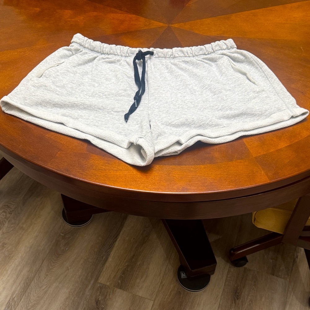 PINK Victoria's Secret Light Gray Athletic Shorts